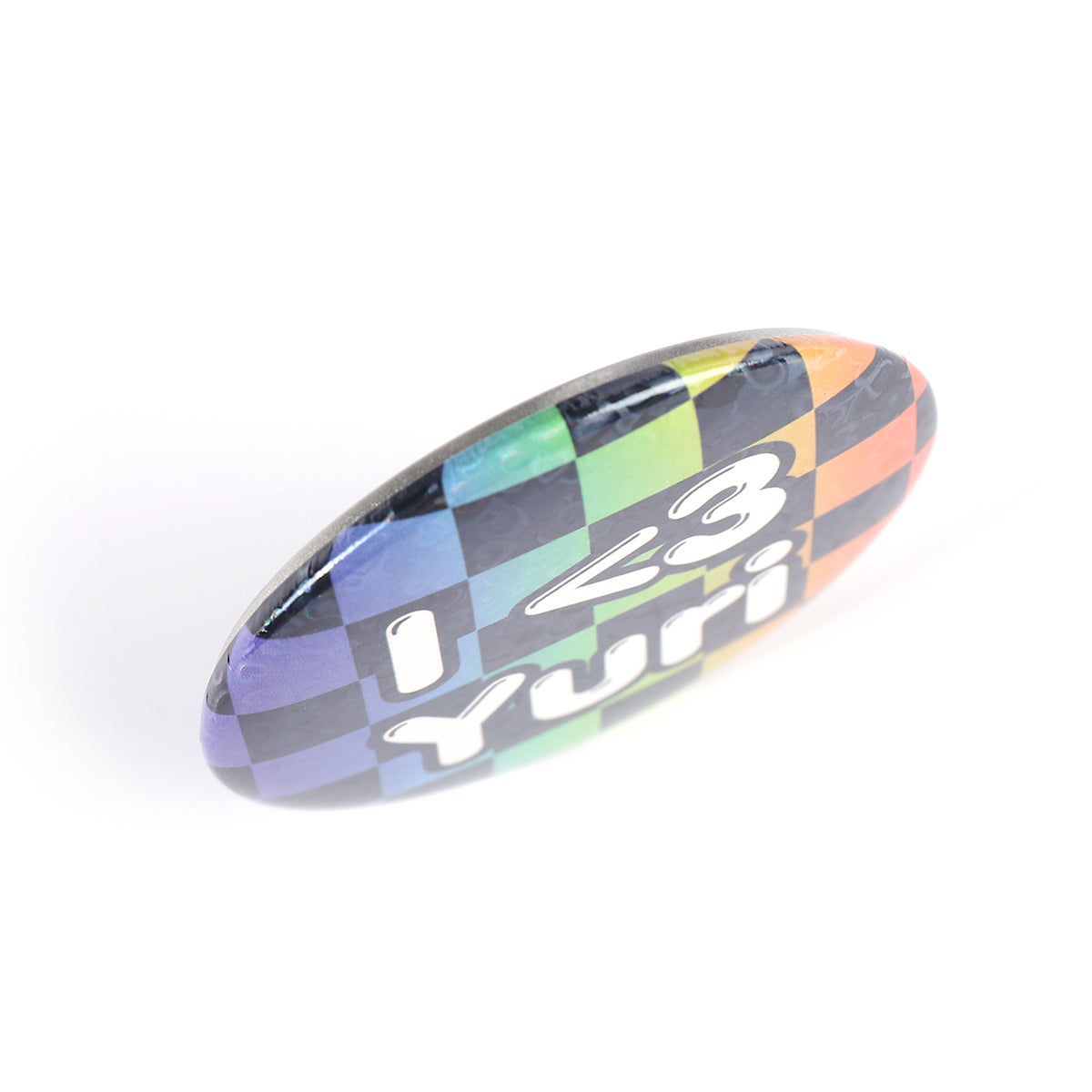 I <3 Yuri 2.2 Inch Holographic Pinback Button