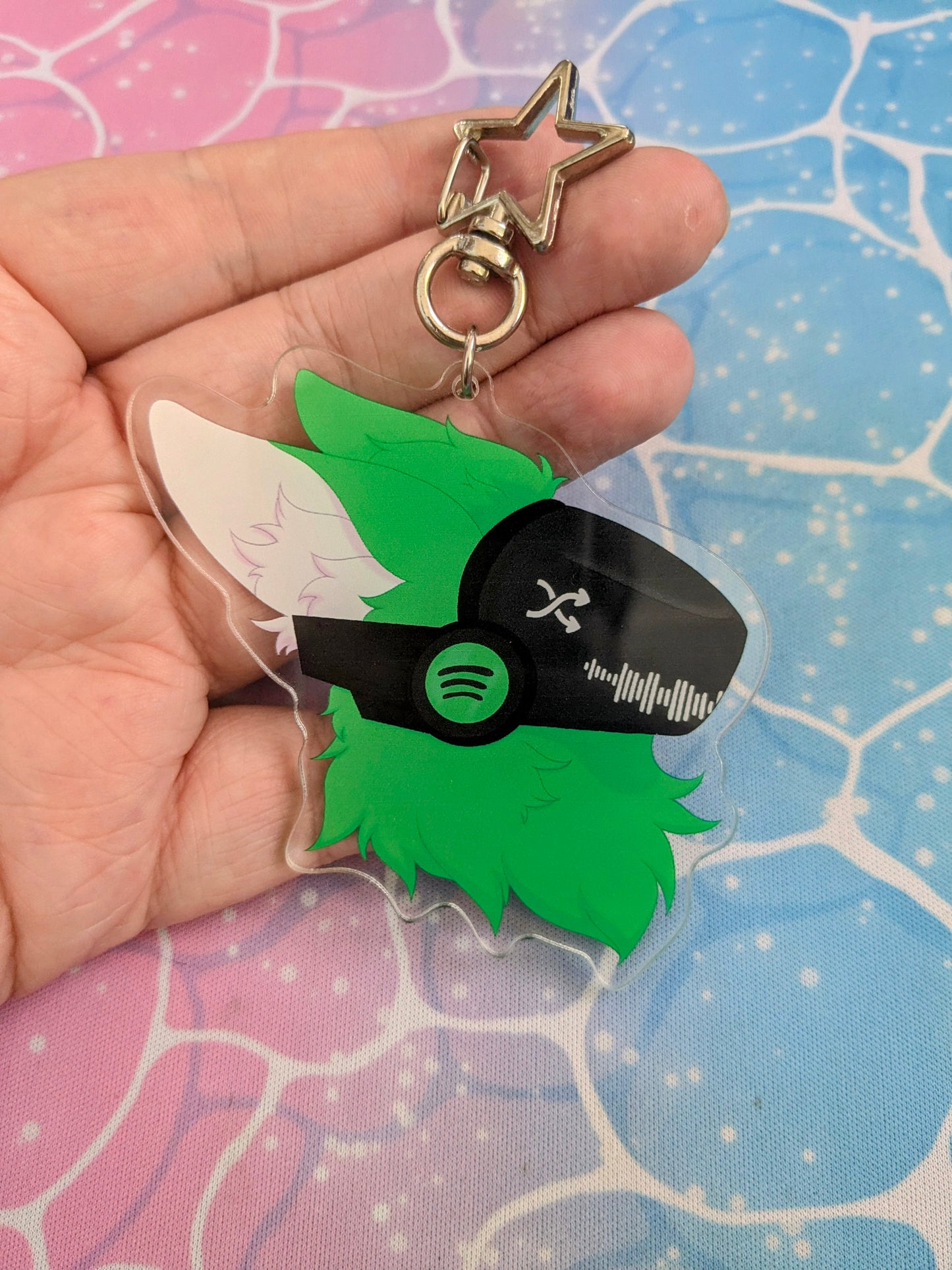 Music App Protogen | Acrylic Charm