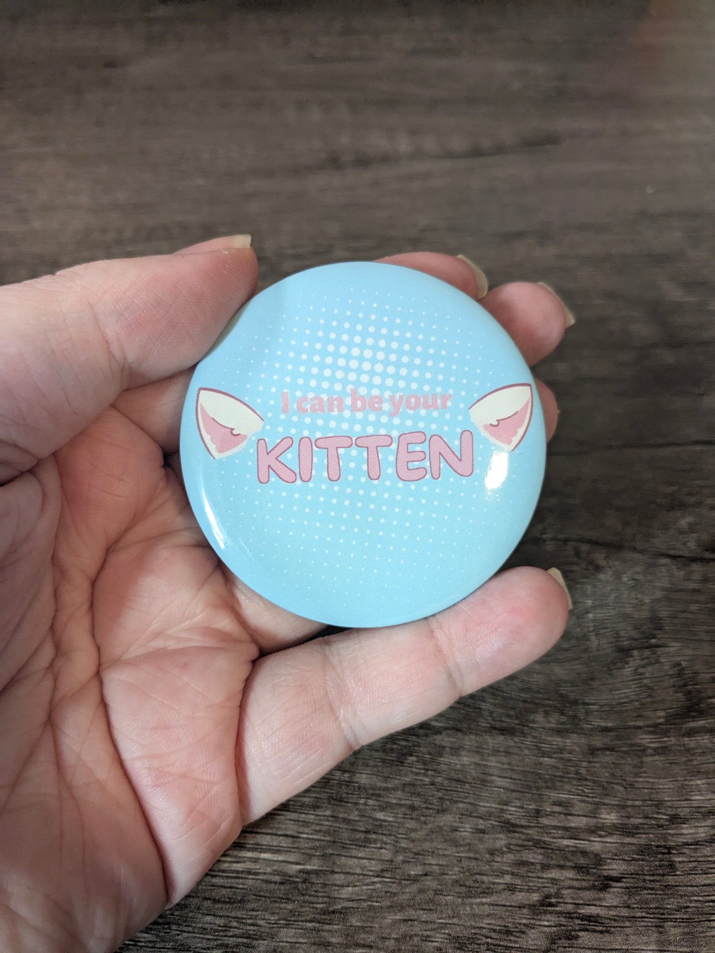 Discord Kitten Funny Silly 2.2 Inch Pinback Button