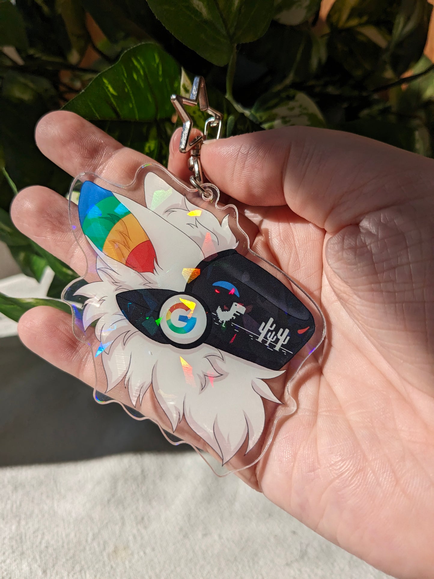 Google Protogen | Acrylic Charm