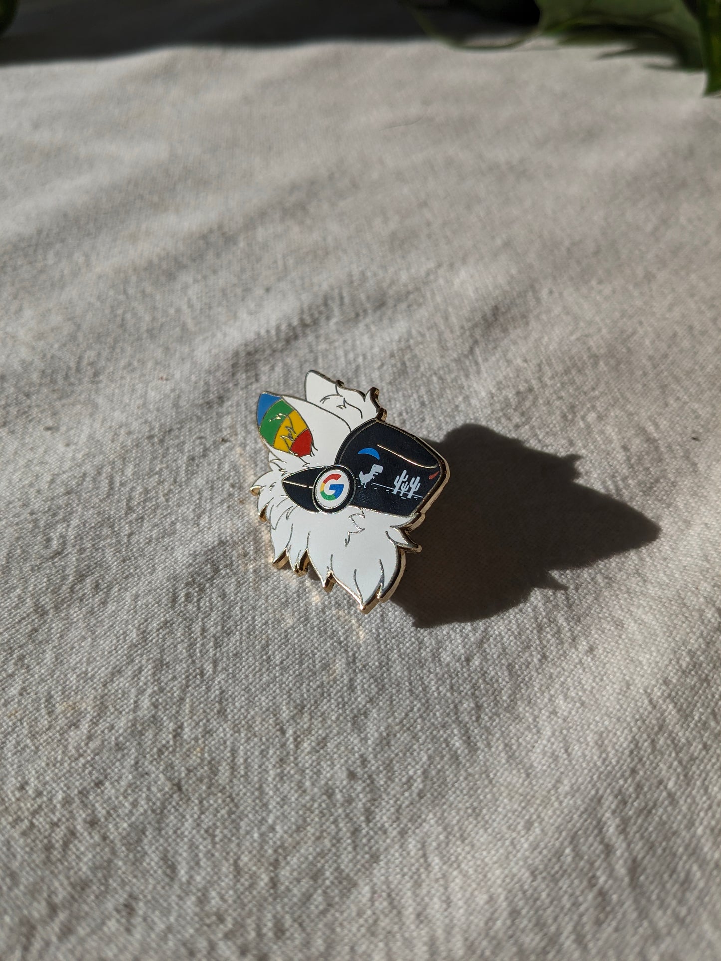 Google Protogen Enamel Pin