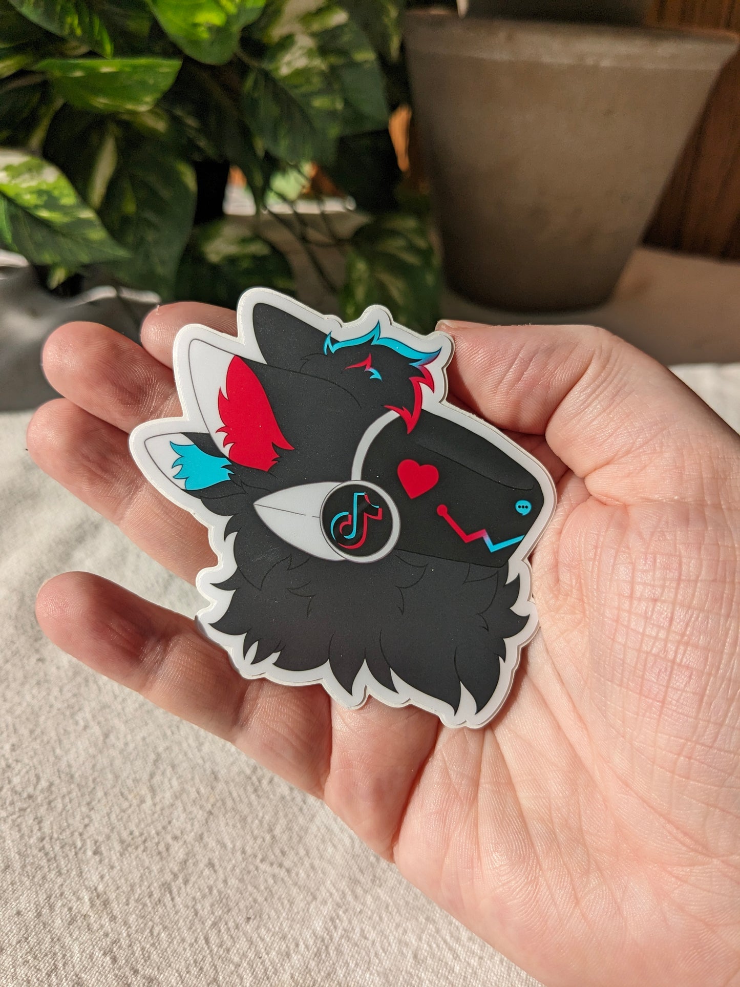 TikTok Protogen | Sticker