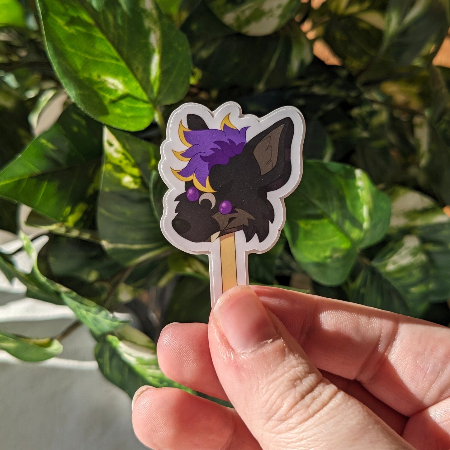 Melting Wolf Popsicle | Sticker
