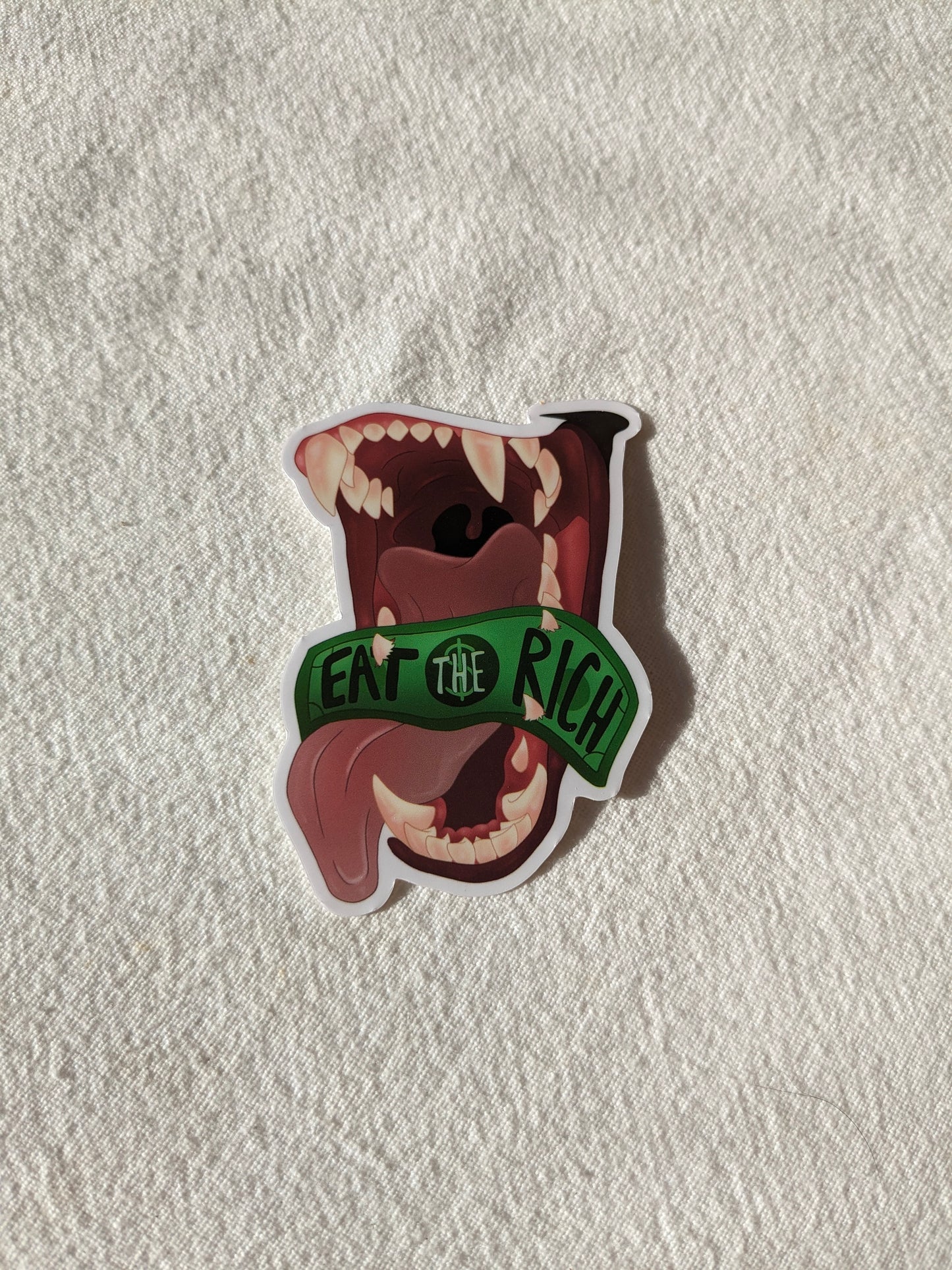 Eat The Rich Maw | Sticker