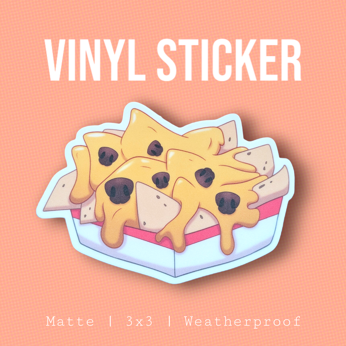 Nose Nachos! | Sticker