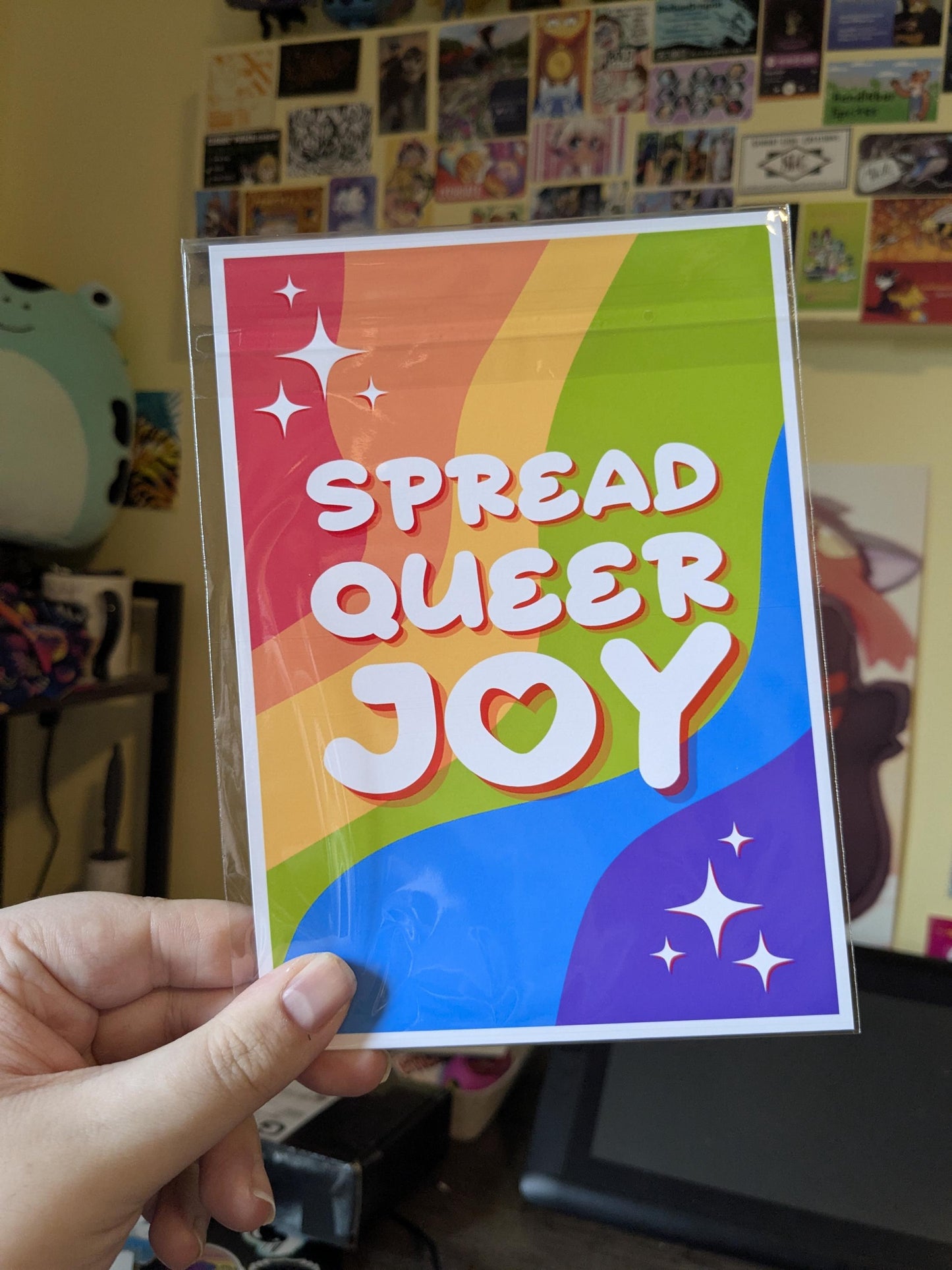 Spread Queer Joy 5x7 Art Print