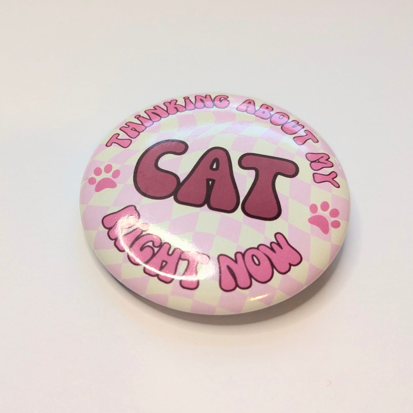 Cat Lover 2.2 Inch Pinback Button