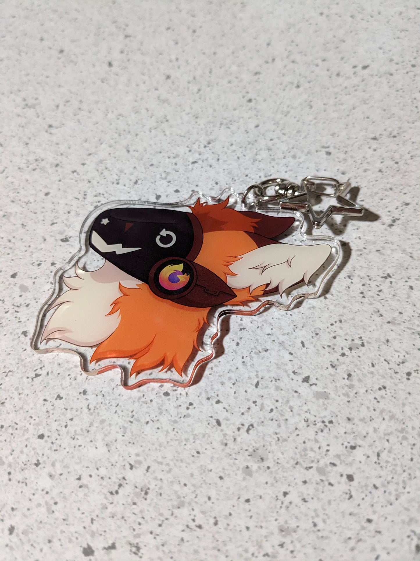 Firefox Protogen | Acrylic Charm