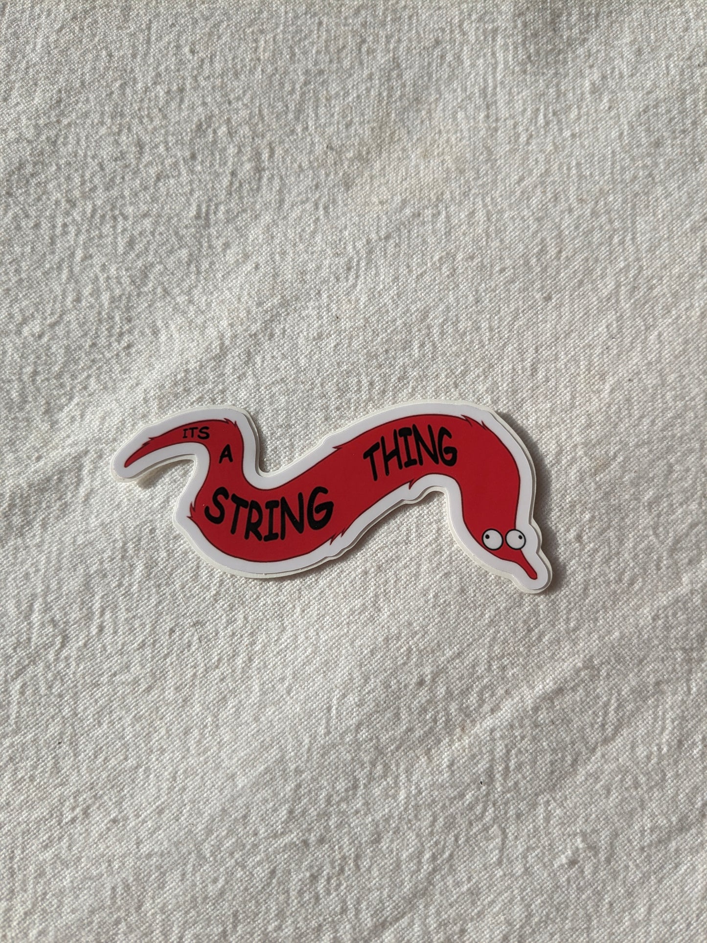 Its A String Thing | Sticker