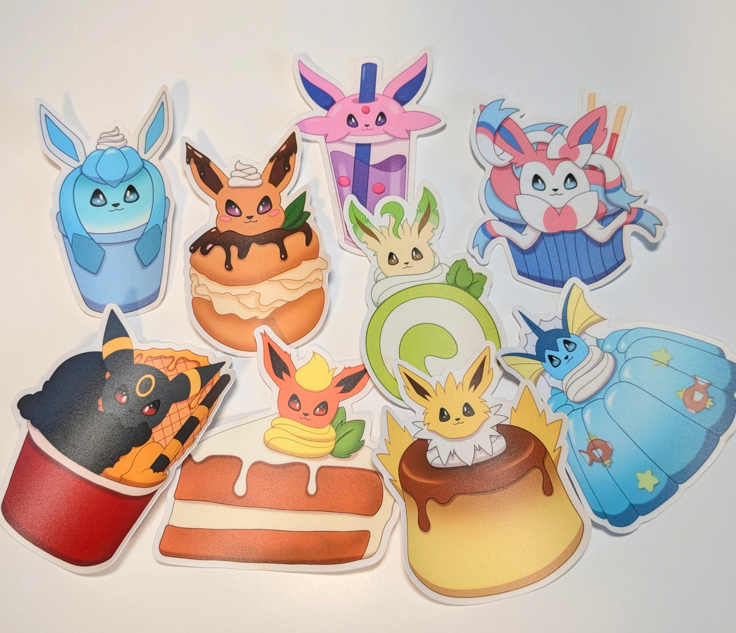 Dessert Eeveelutions! | Stickers