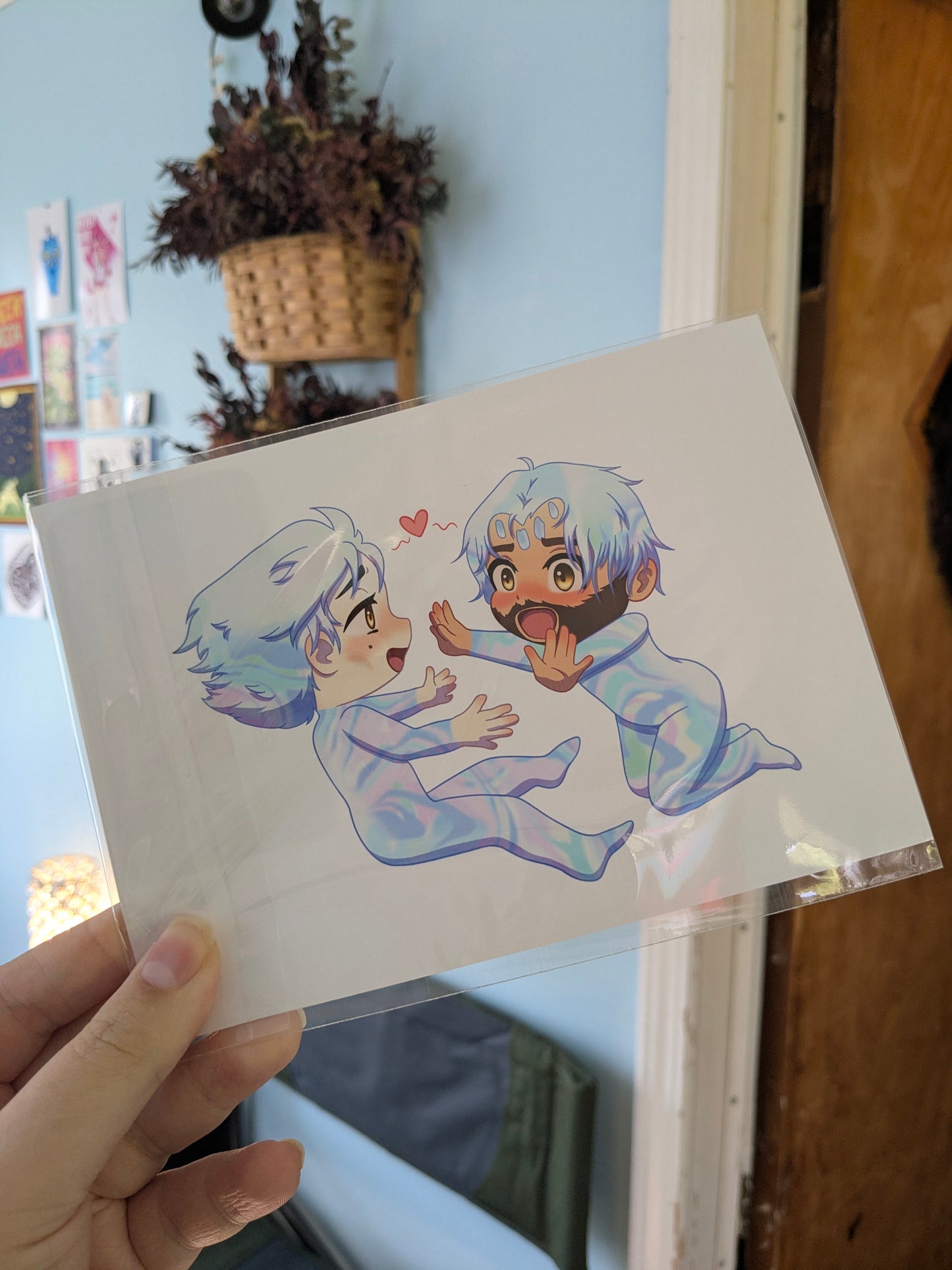 Jayvk chibi Arcane 5x7 Art Print