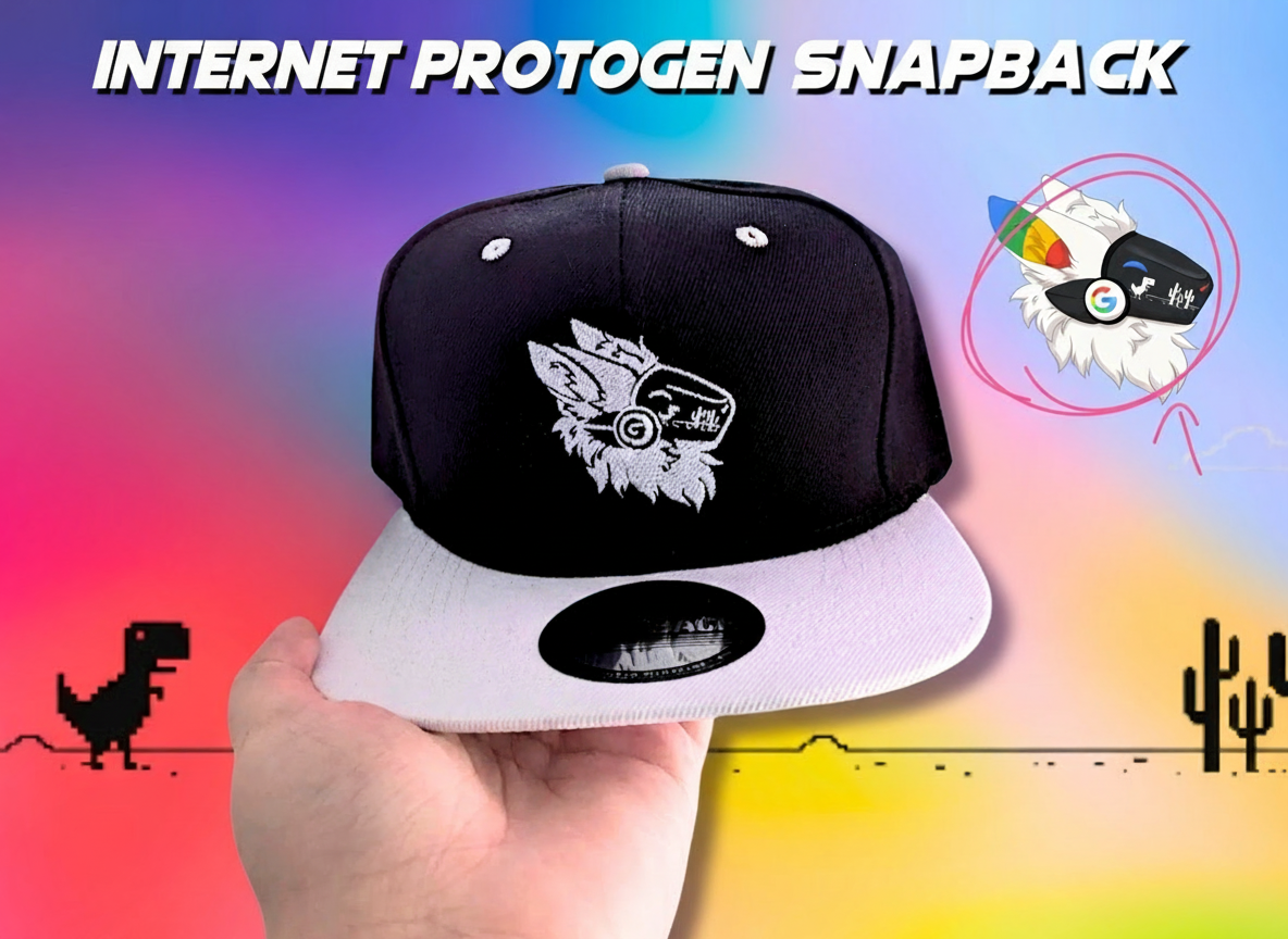 Internet Protogen Embroidered Snapback