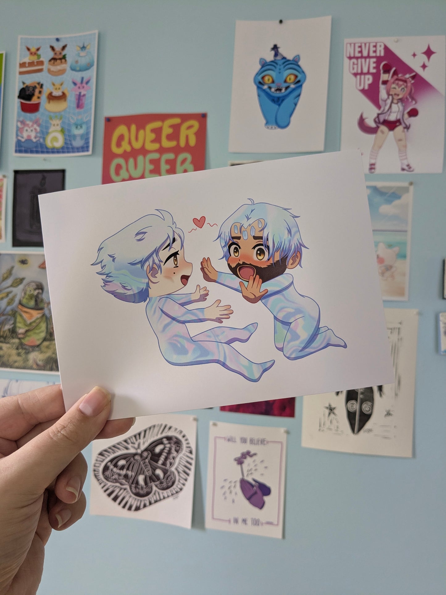 Jayvk chibi Arcane 5x7 Art Print
