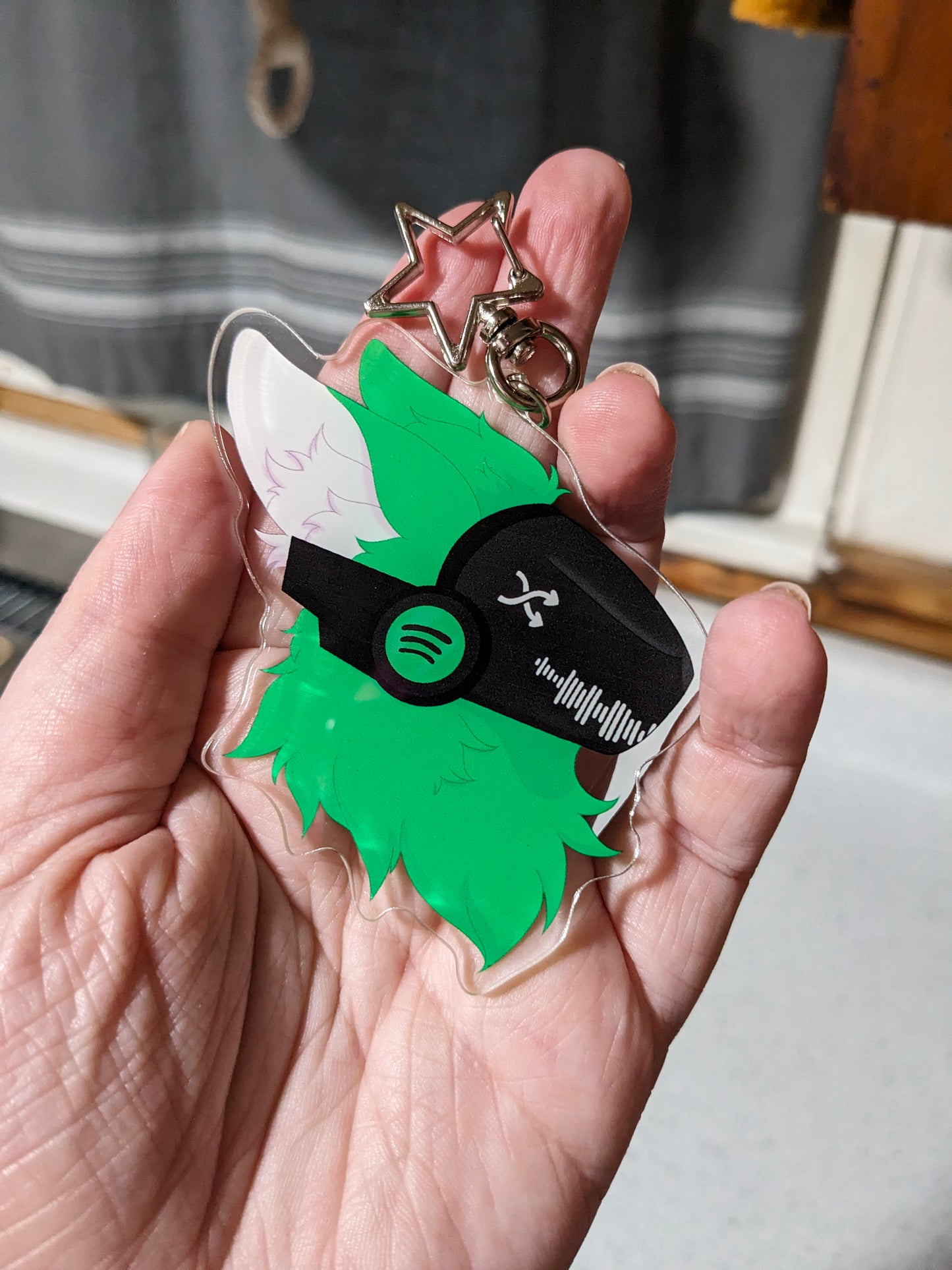 Music App Protogen | Acrylic Charm