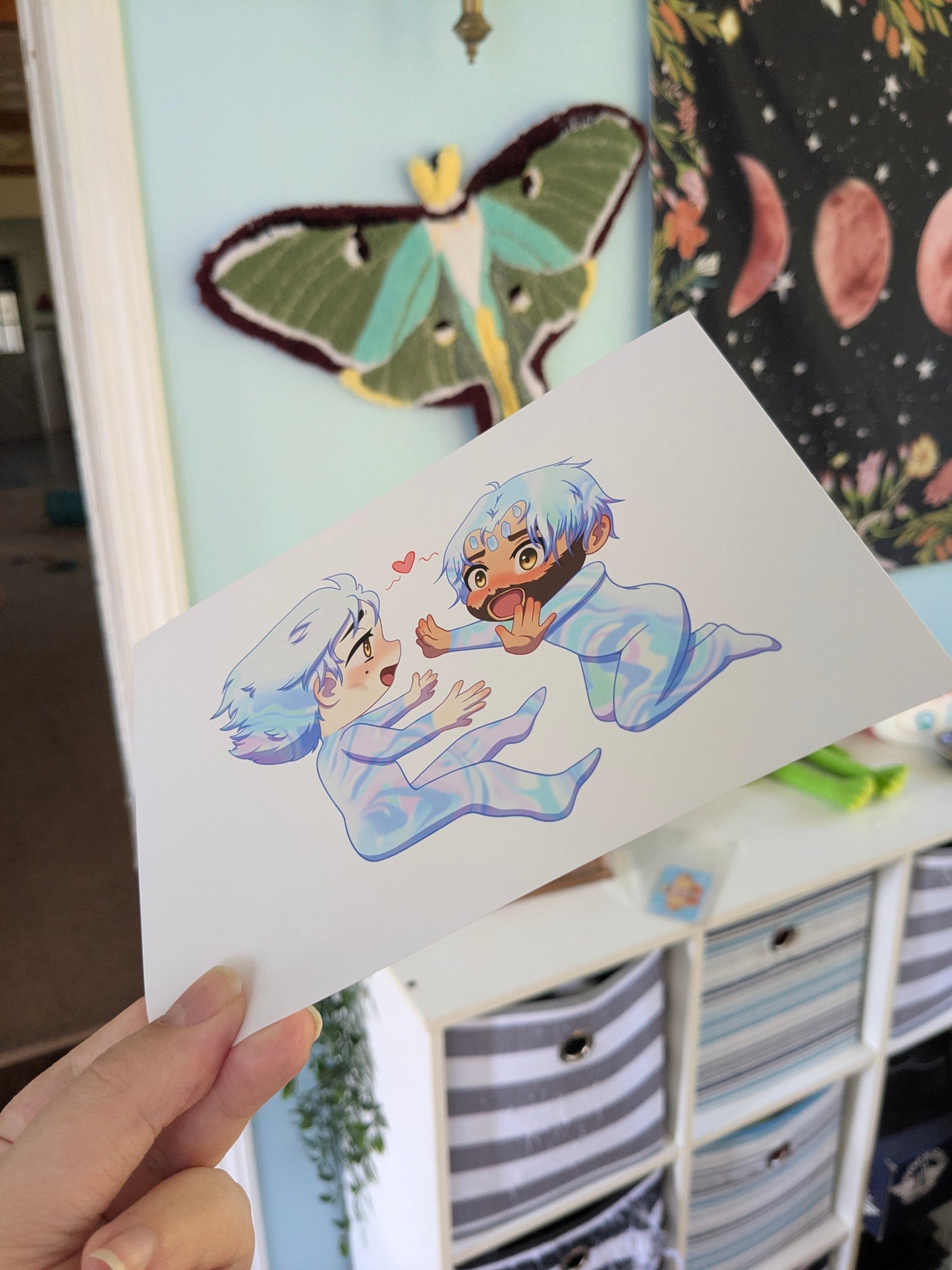 Jayvk chibi Arcane 5x7 Art Print