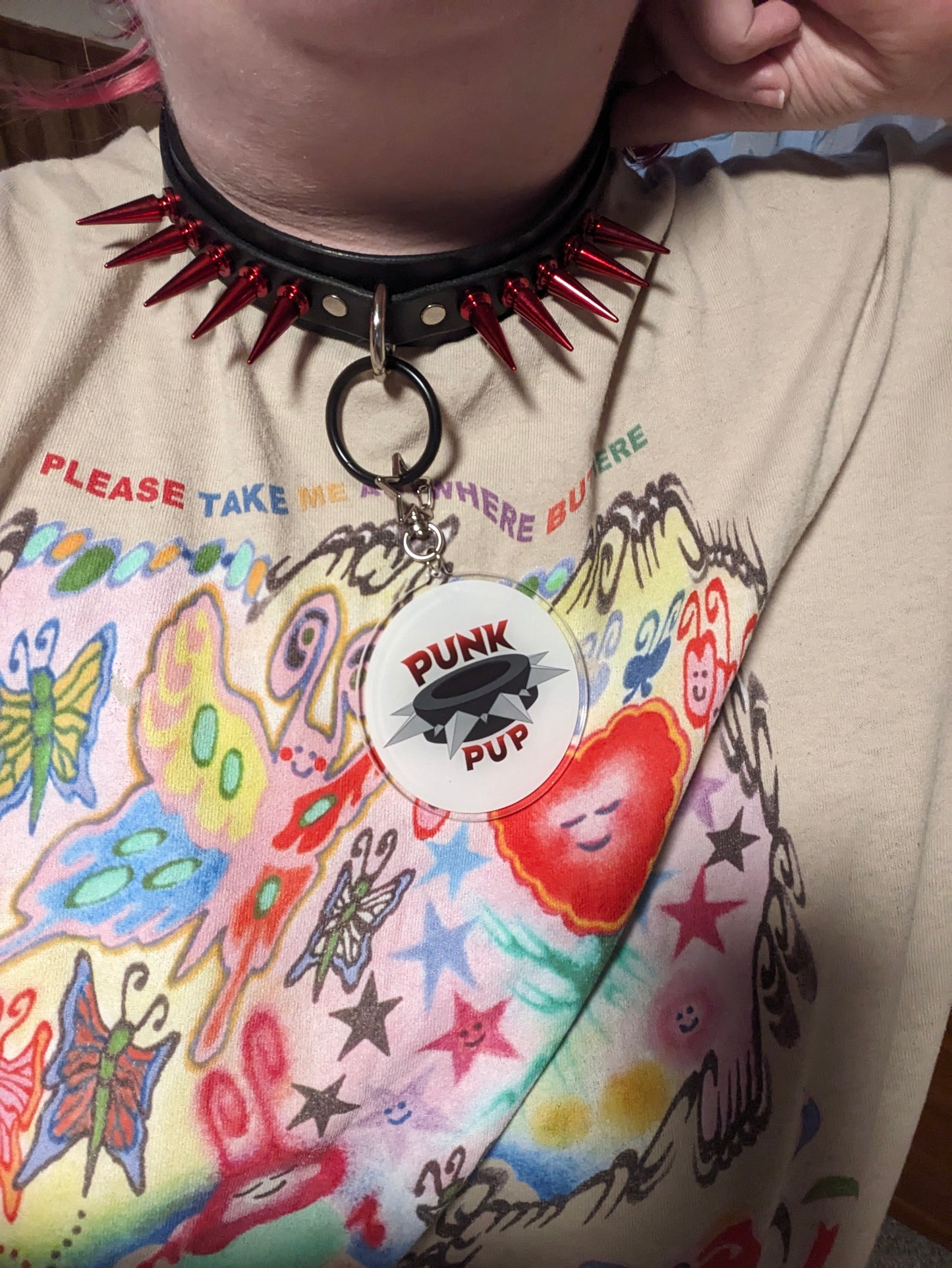 Punk Pup | Acrylic Charm