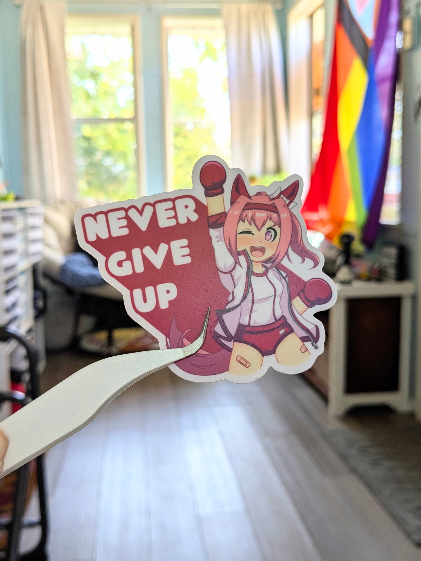 Uma Musume Haru Urara 3 inch Vinyl Sticker