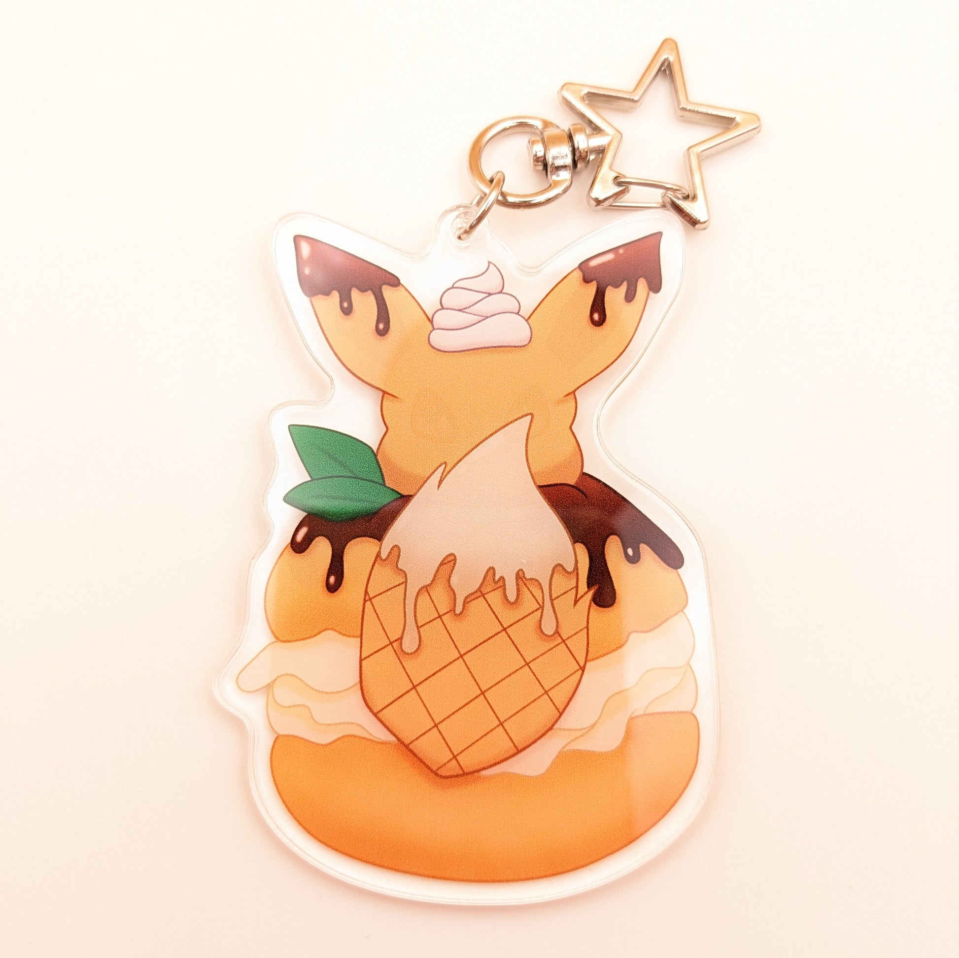 Dessert Eeveelutions!  Acrylic Charms – PeachyMothShop