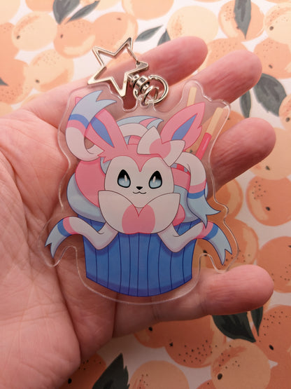 Dessert Eeveelutions! Acrylic Charms