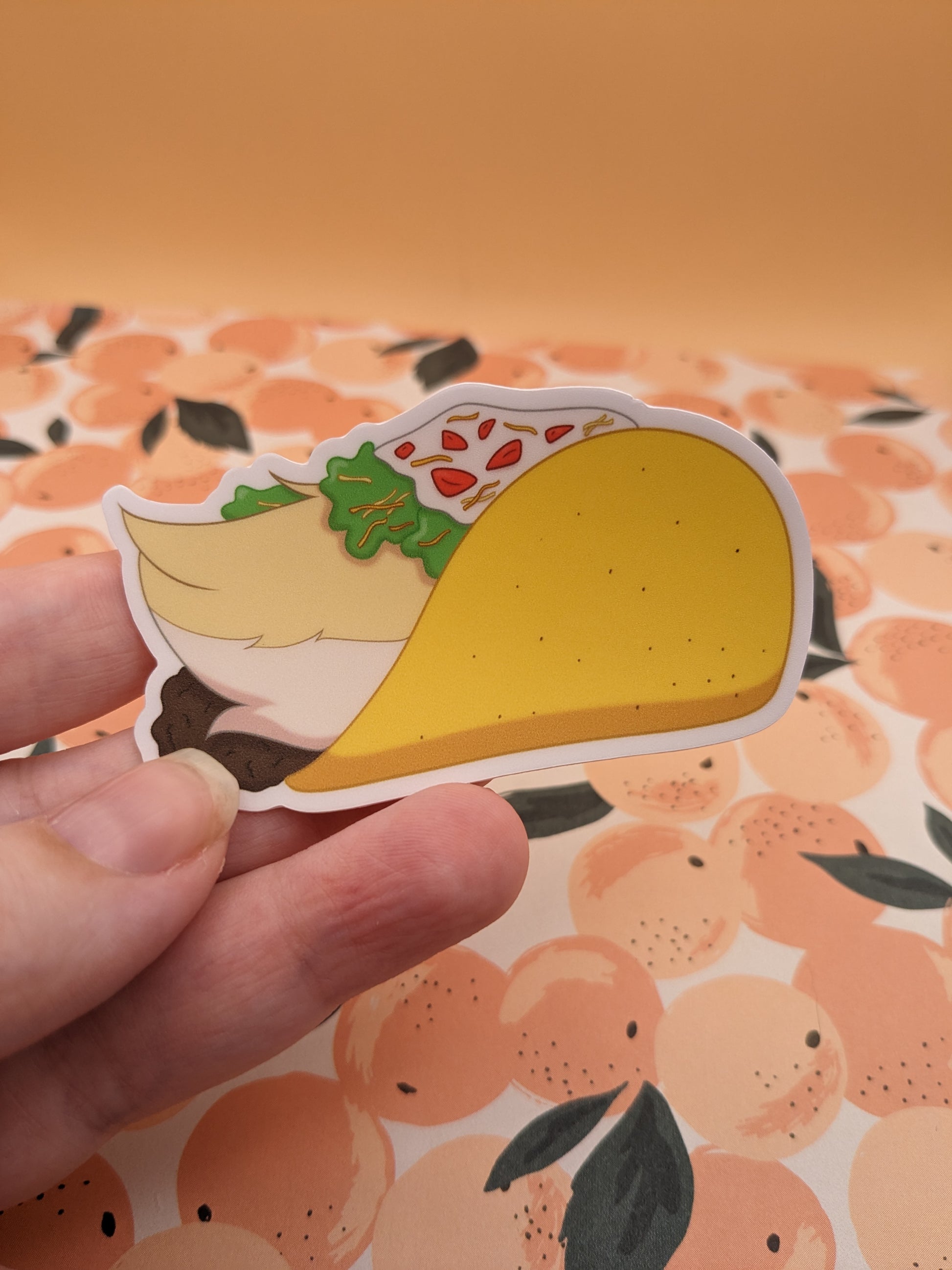 Furry Mexican Food  Sticker Collection Book!! – PeachyMothShop