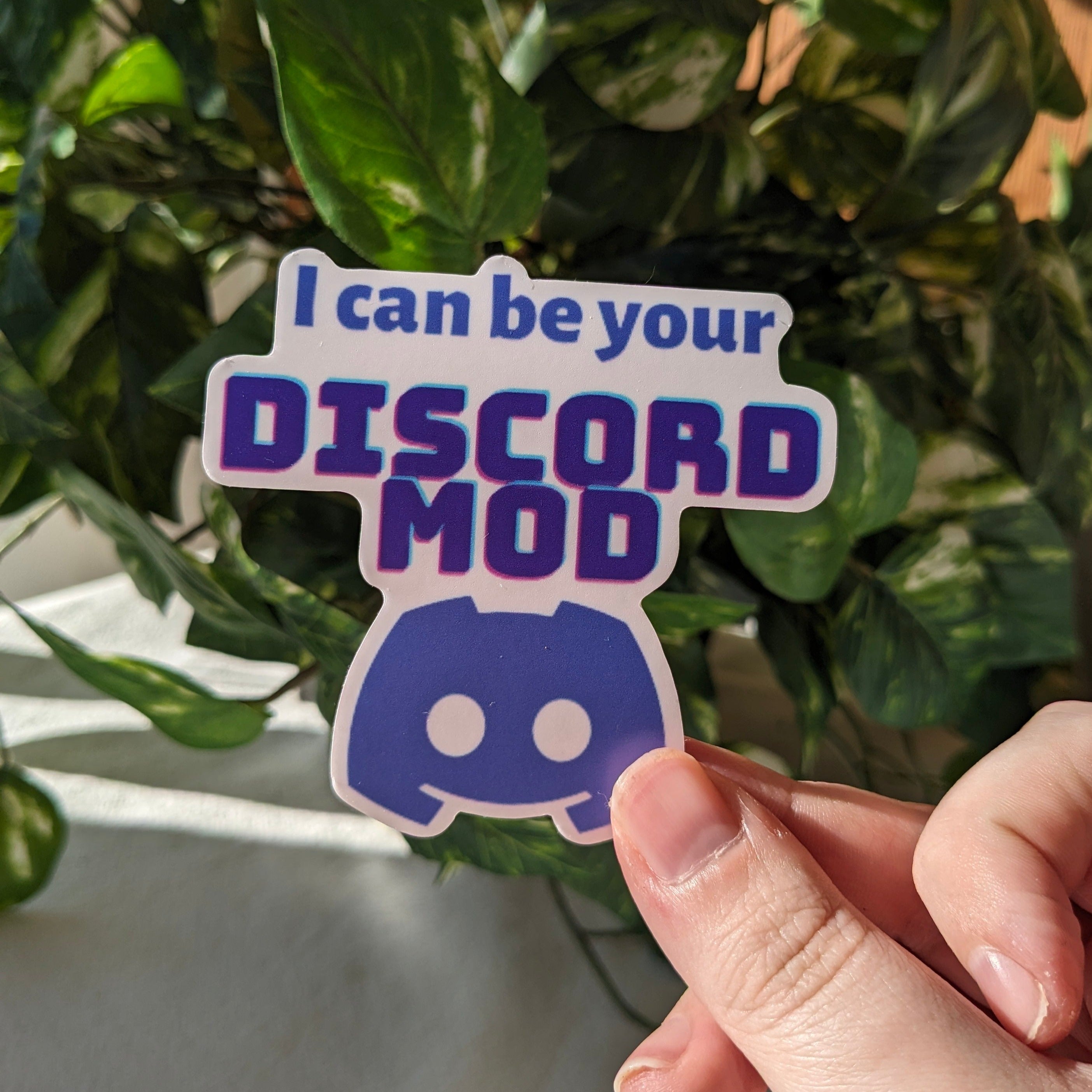 Discord Mod | Sticker – PeachyMothShop