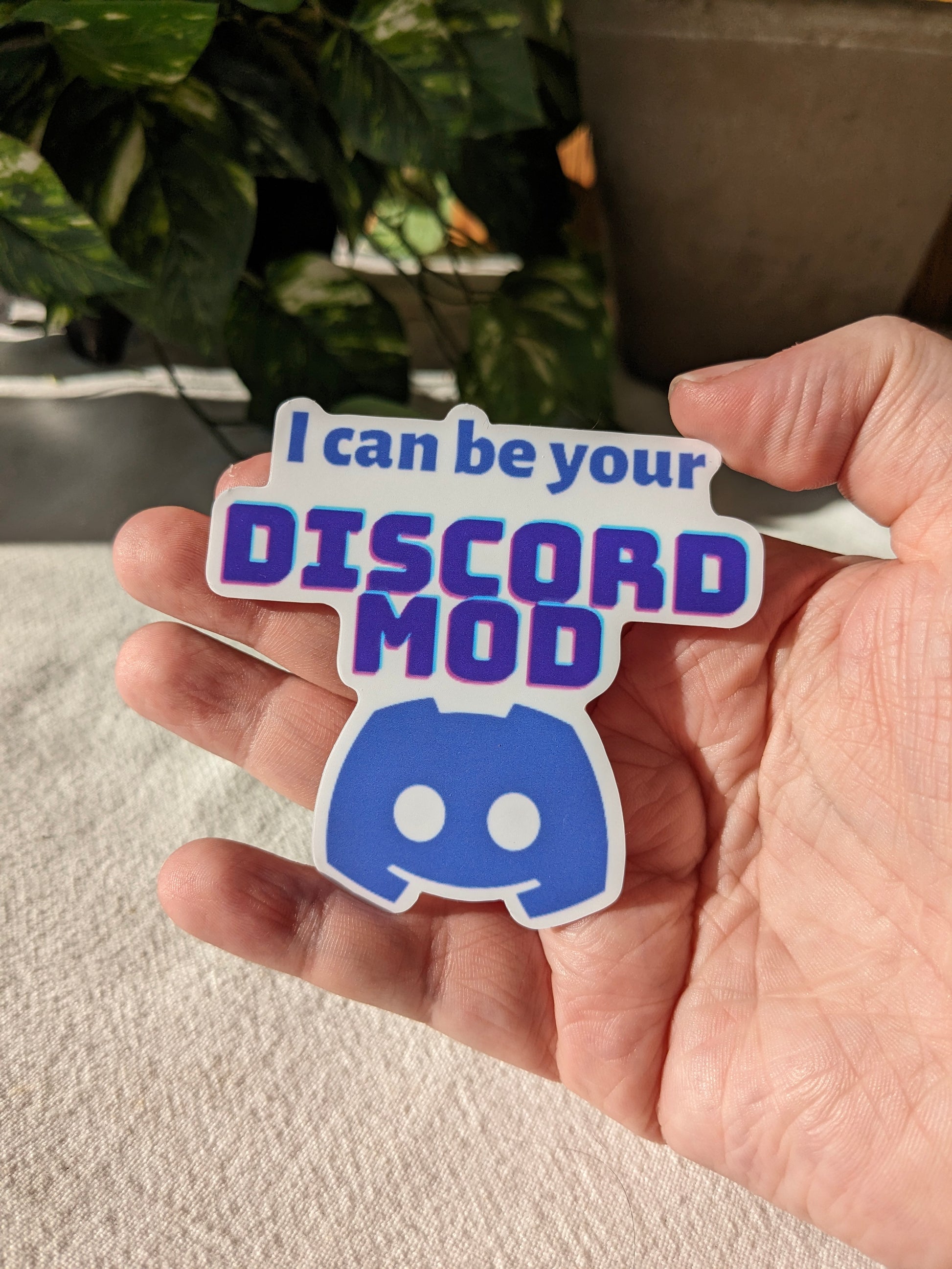 Discord Mod | Sticker – PeachyMothShop