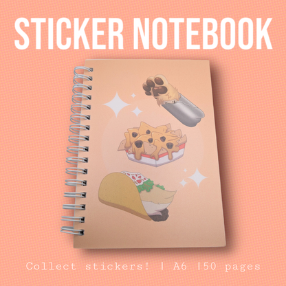 Furry Mexican Food | Sticker Collection Book!!