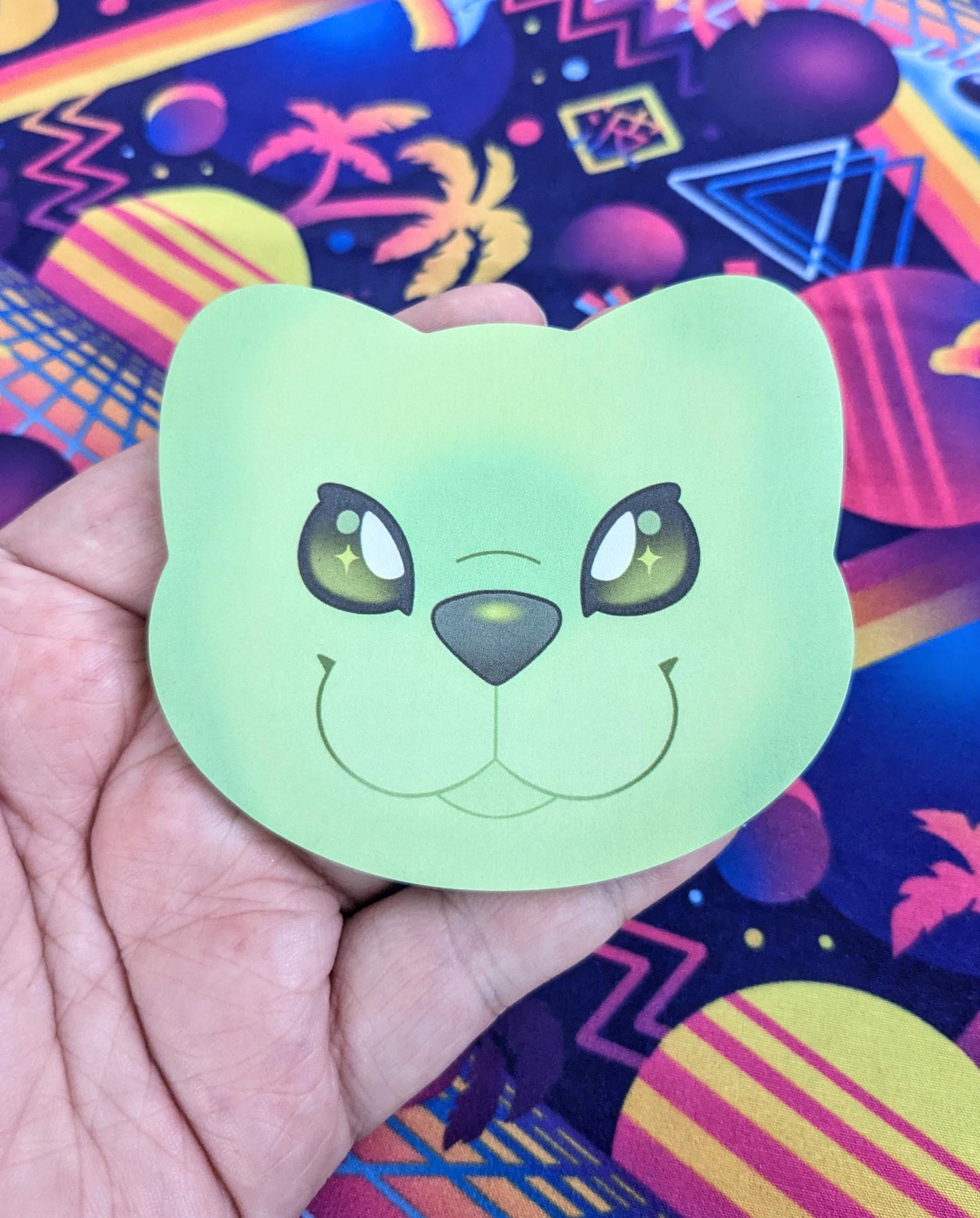 GnarpGnarp Alien Cat Sticky Notes | Cute Kawaii Stationary