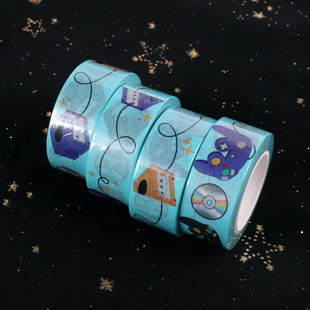 Gamecube Washi Tape | Nintendo Cute Decorative Nostalgic Washi Tape