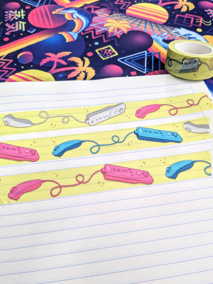 Wiishi Tape | Nintendo Wii Cute Decorative Washi Tape