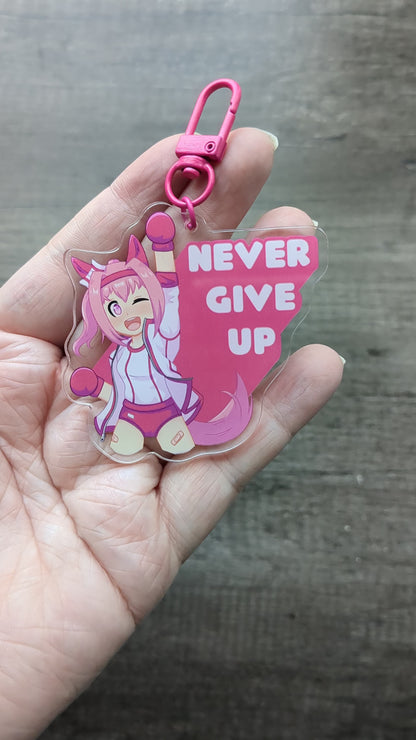 Uma Musume Haru Urara Acrylic Charm Keychain