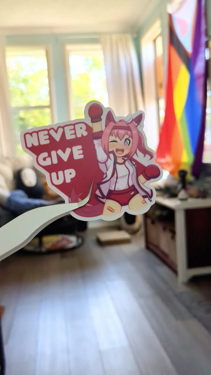 Uma Musume Haru Urara 3 inch Vinyl Sticker