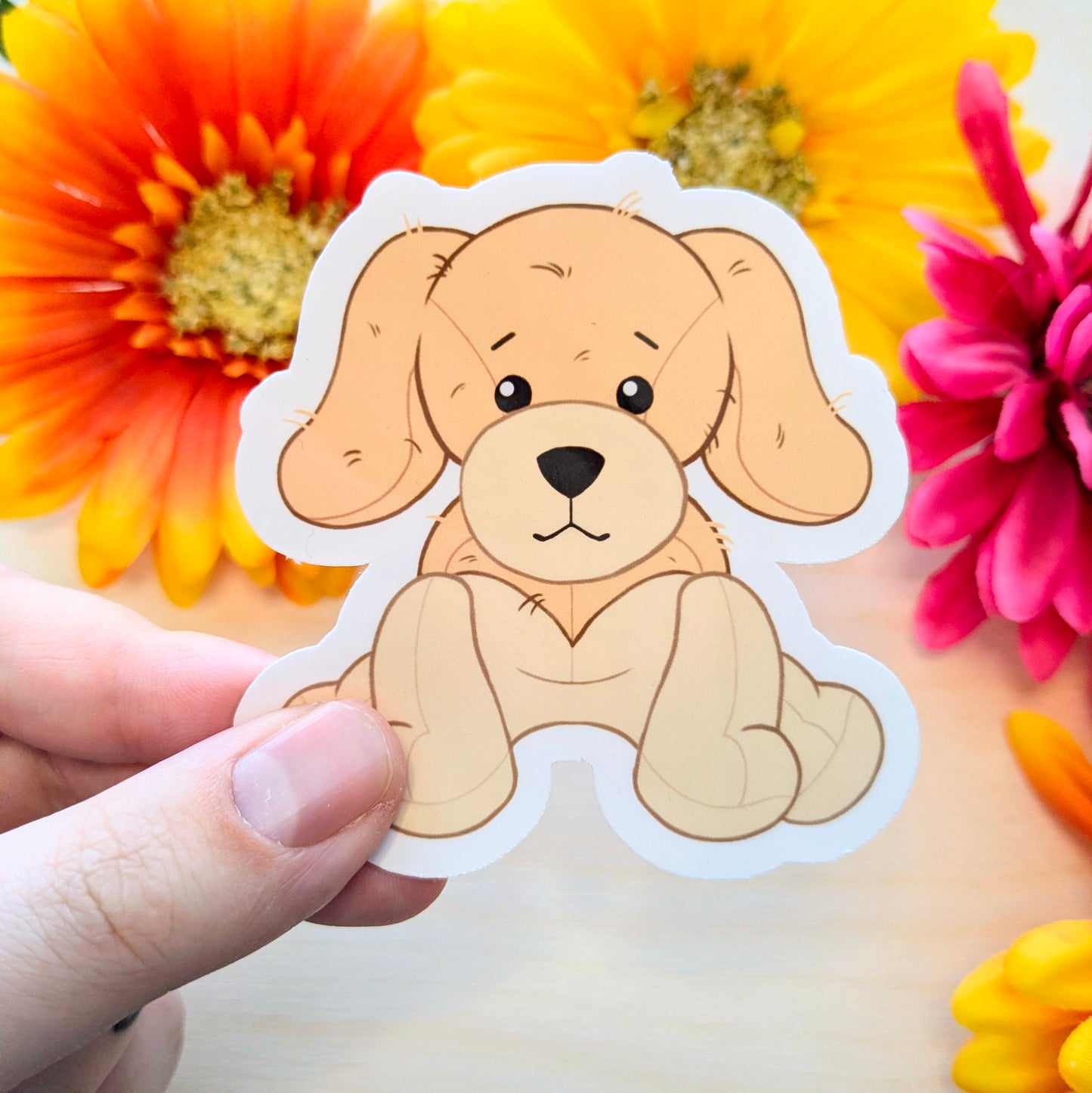 Webkinz Golden Retriever Vinyl Sticker