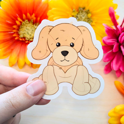 Webkinz Golden Retriever Vinyl Sticker