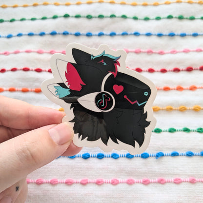 TikTok Protogen | 3 Inch Vinyl Sticker