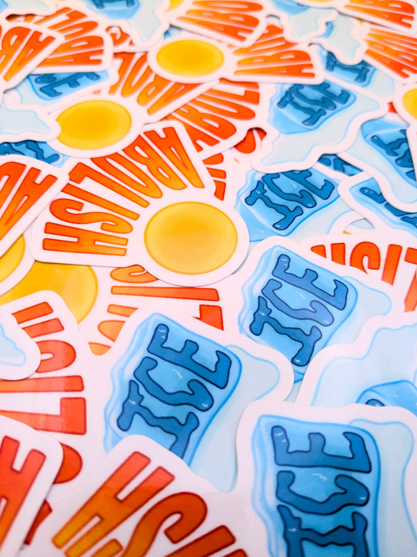 Abolish ICE Vinyl Sticker | FOR CHARITY