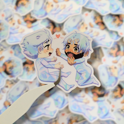Jayvik Chibi Arcane 3 inch Vinyl Sticker