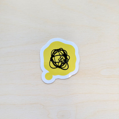 Tomo Life Thought Bubble Vinyl Stickers
