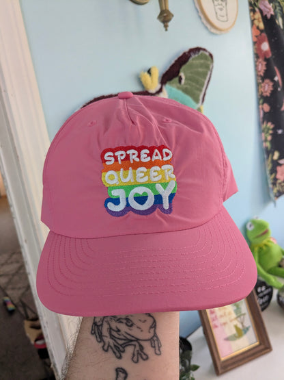 Spread Queer Joy Embroidered Hat