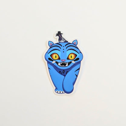 Derpy The Tiger & Sussy KPop Demon Hunters 3 inch Vinyl Sticker