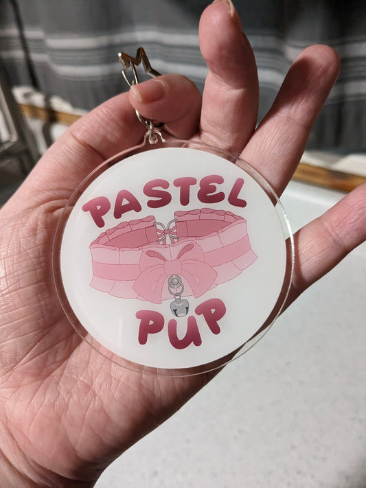Pastel Pup | Acrylic Charm
