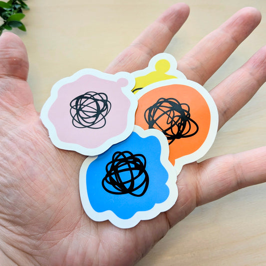 Tomo Life Thought Bubble Vinyl Stickers