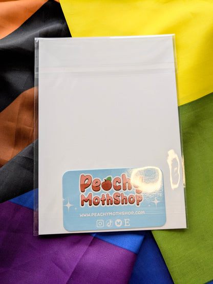 Trans Lesbian Carabiner 5x7 Art Print