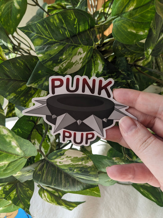 Punk Pup Sticker | 3 Inch