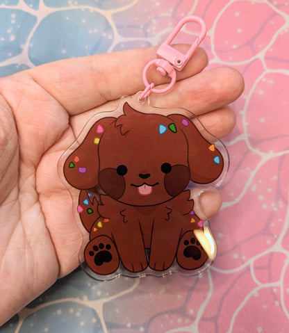 Cosmic Puppy 3 Inch Acrylic Charm
