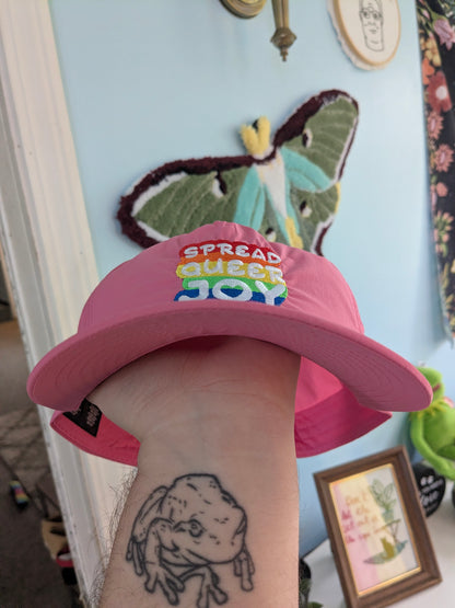 Spread Queer Joy Embroidered Hat