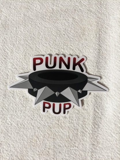 Punk Pup Sticker | 3 Inch