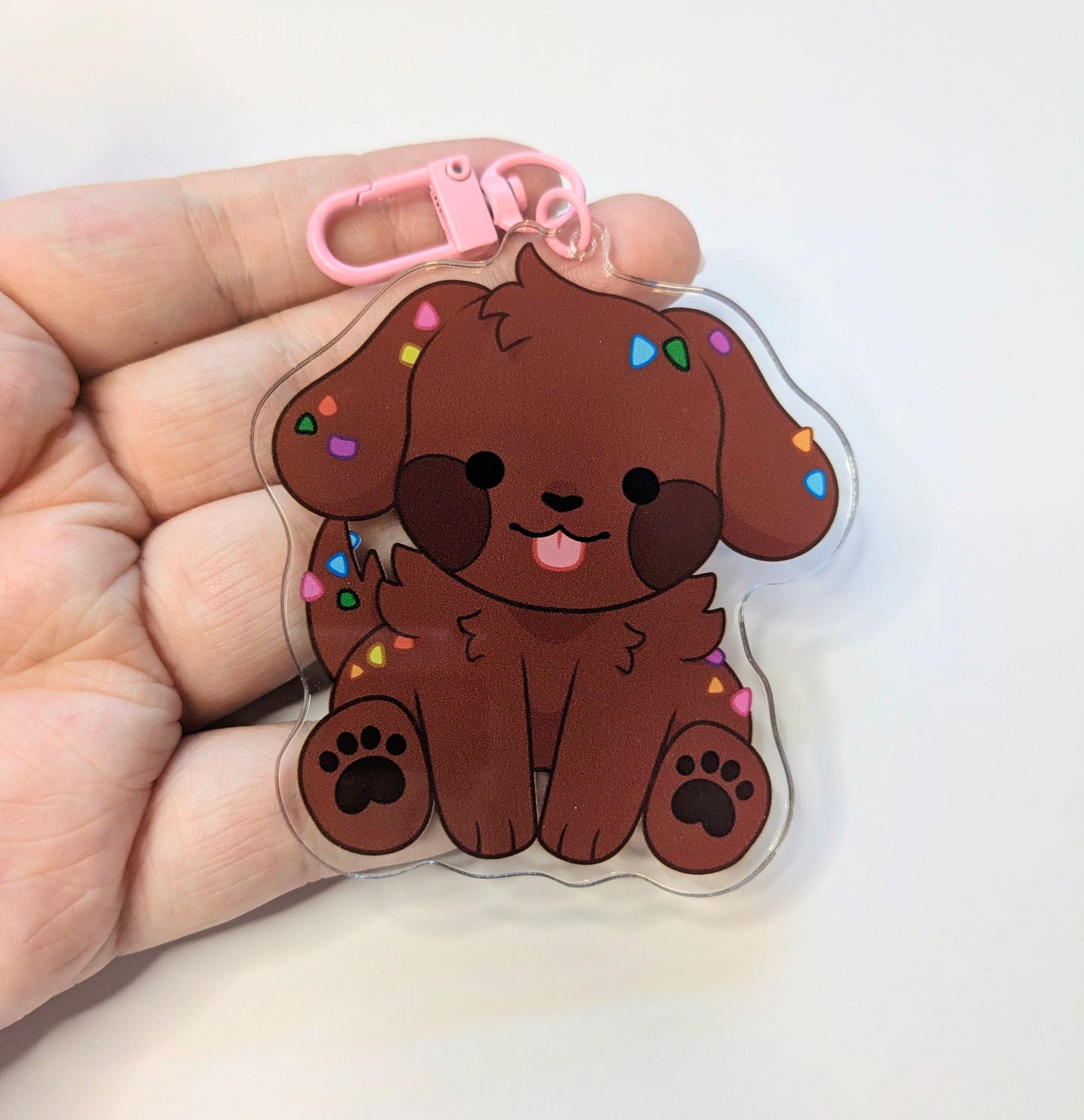 Cosmic Puppy 3 Inch Acrylic Charm