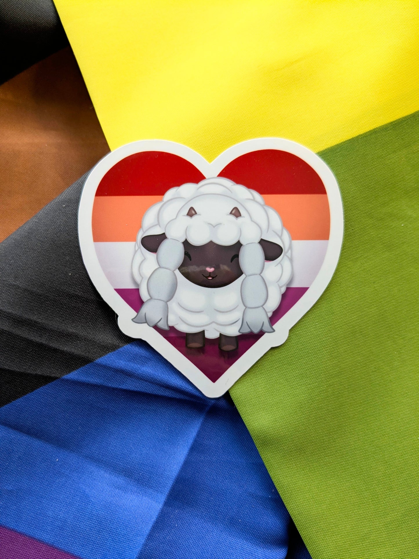 WLW Wooloo 3 Inch Vinyl Lesbian Sticker