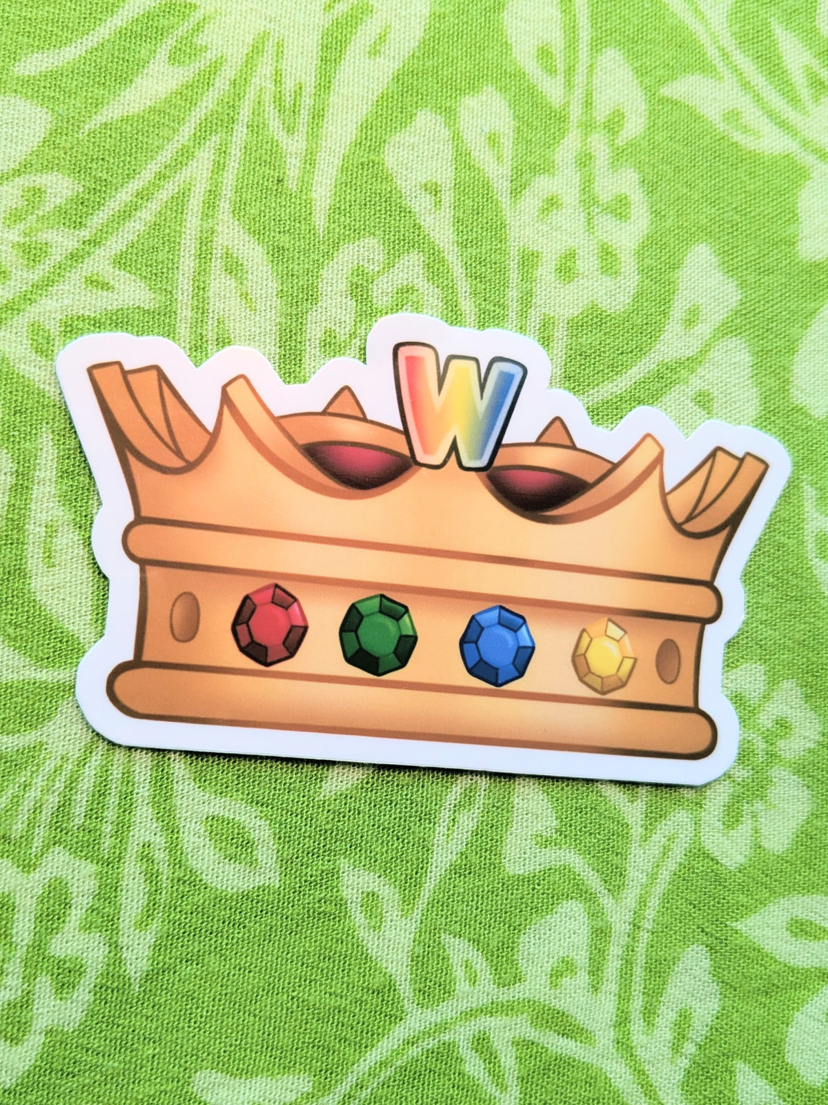 Webkinz Legendary Crown of Wonder 3 Inch Vinyl Sticker